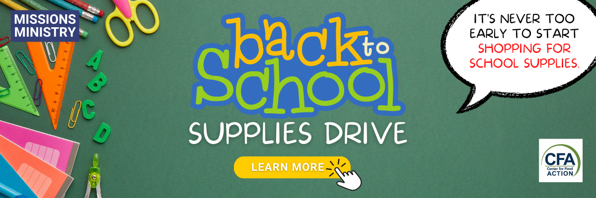 Back To School Supplies Drive 2022